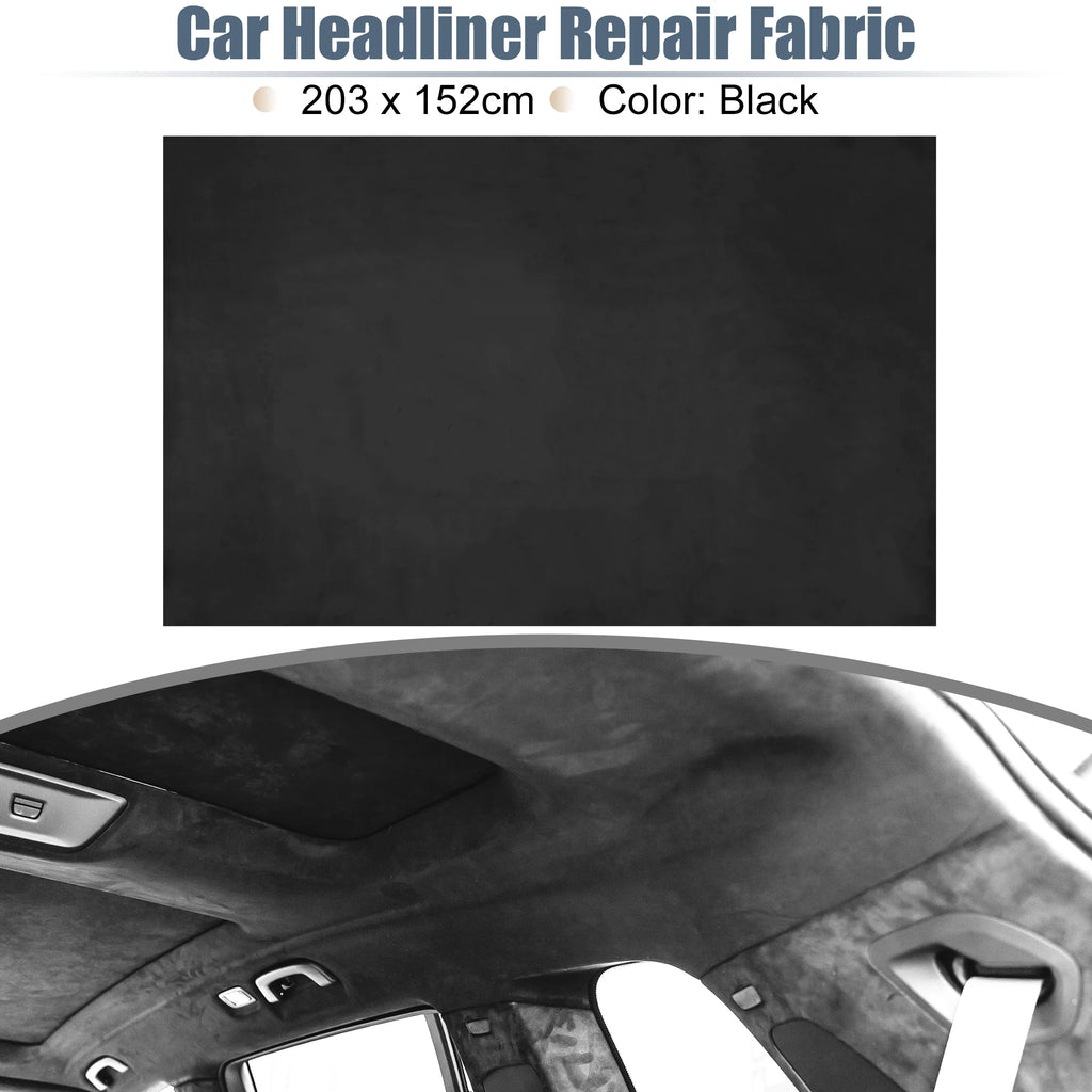 Foam Backed Suede Headliner Fabric – DIY Car Interior Repair Replacement