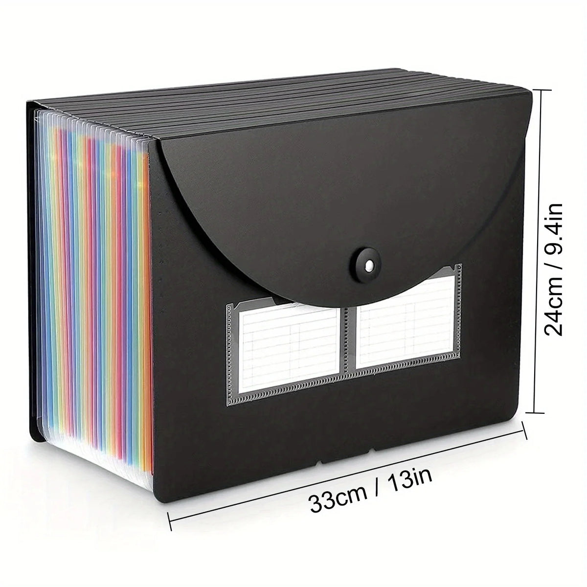 Expandable File Folder – 25 Pocket Accordion Organizer for Documents
