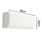 Elastic Wall Mounted AC Cover – Soft Dustproof Shield for Indoor Units