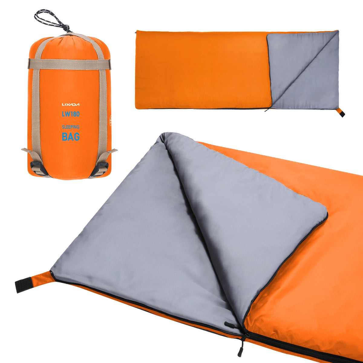 Ultralight Envelope Sleeping Bag – Compact Portable Gear for Camping Travel