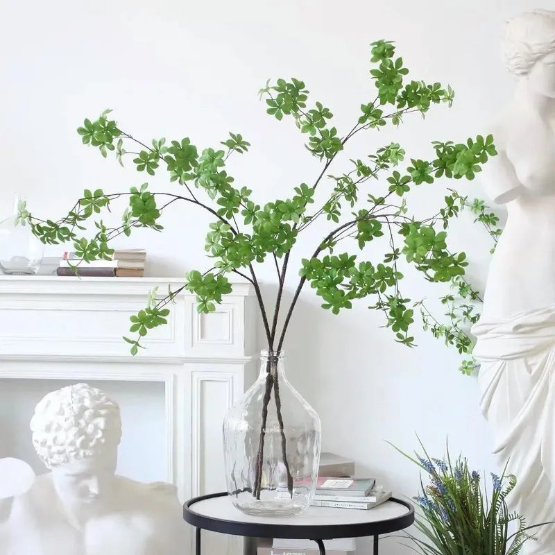 Artificial Japanese Pieris – 35.4 Inch Faux Greenery for Nordic Home Decor