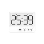 Digital Magnetic Countdown Timer – Large LCD Display for Kitchen and Study