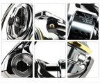 Spinning Fishing Reel – 8Kg Drag Smooth Bearing for Outdoor Freshwater Angling