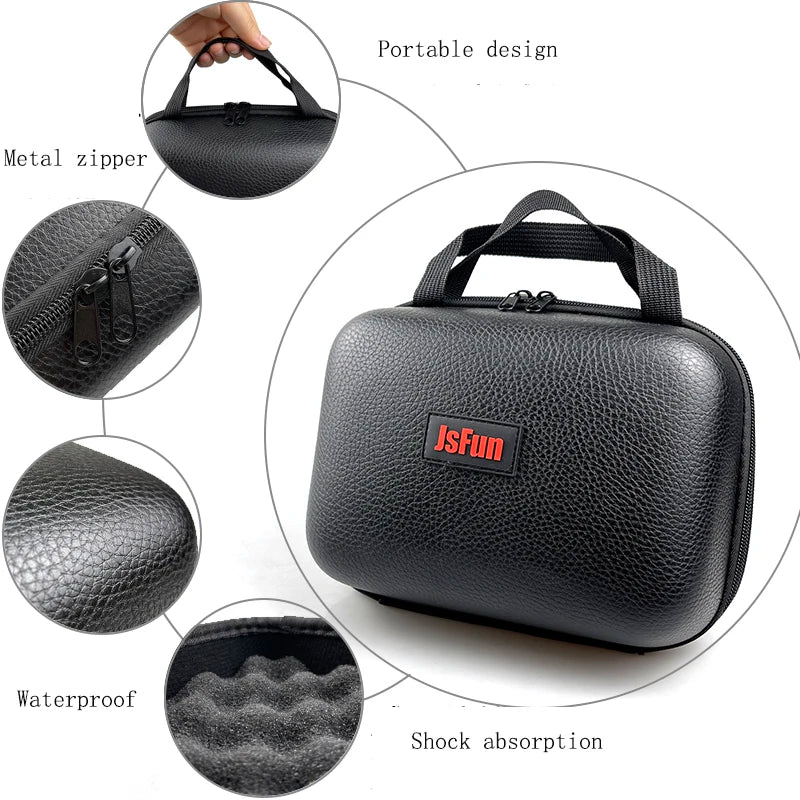 Shockproof PU Fishing Reel Case – Protective Storage for Fishing Tackle