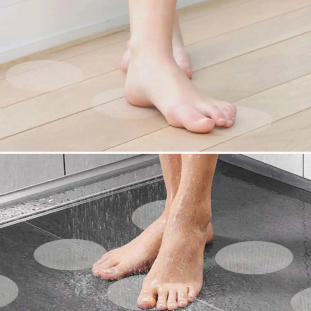 Transparent Anti-Slip Strips – Adhesive Safety Treads for Bathtubs and Stairs