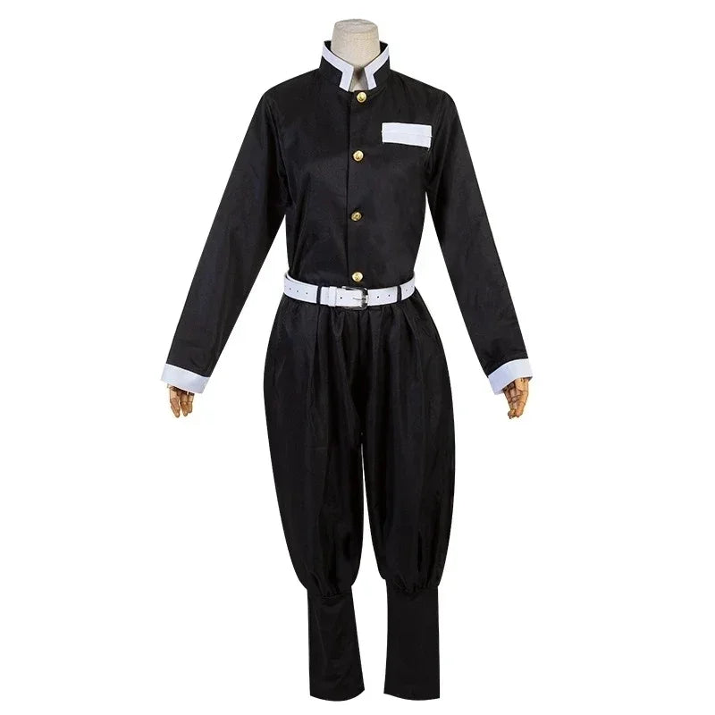Kochou Shinobu Kimono Uniform Set – Kids Demon Slayer Cosplay for Halloween