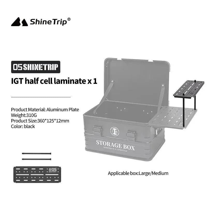 Aluminum Modular IGT Case – Lightweight Storage for Outdoor Camping