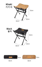 Ultralight Folding Camping Chair – Portable Aluminum Moon Chair for Outdoor Hiking