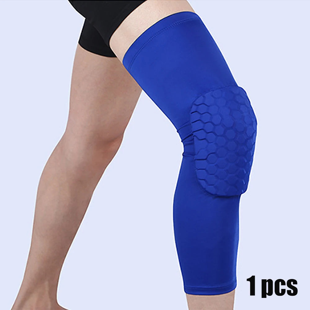 Compression Knee Sleeve – Long Leg Brace Support for Basketball and Running
