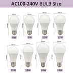 Energy Saving LED Light Bulb – A60 A80 E27 B22 Lamp for Home Lighting