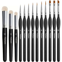 Miniature Paint Brush Set – Micro Detail Brushes for Acrylic and Watercolor