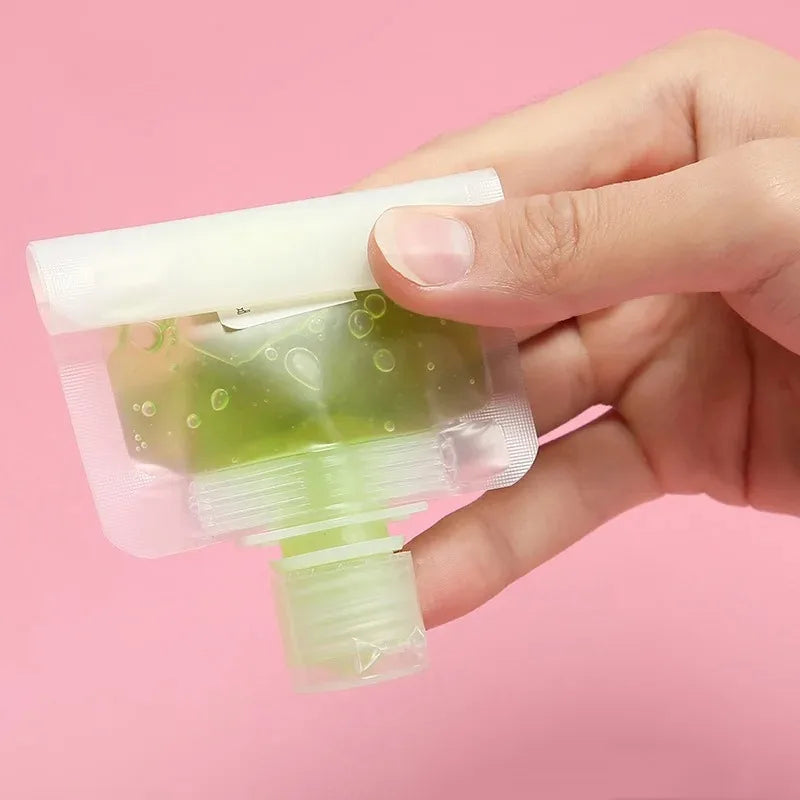 Refillable Travel Pouches – Leakproof Cosmetic Bags for Toiletries and Liquids