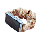 Printed Fabric Scrunchie Band – Soft Nylon Strap for Huawei Band 7 Women