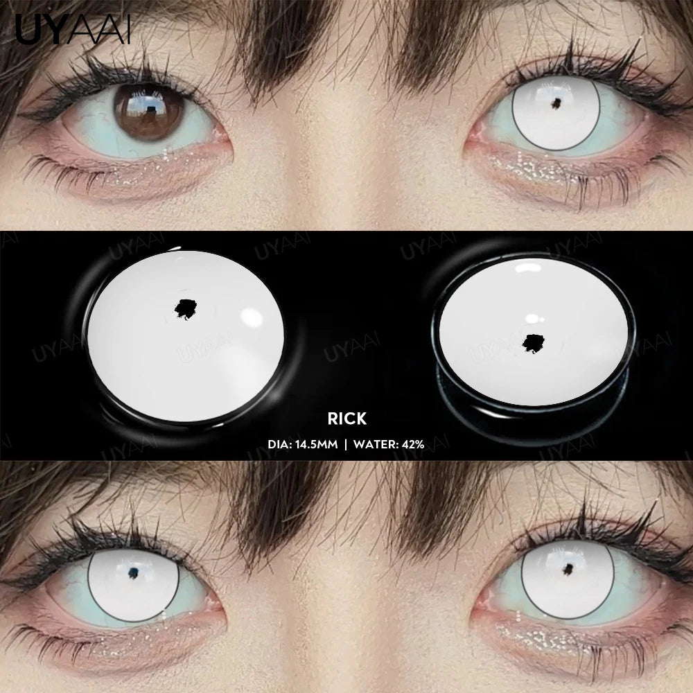 Cosplay Color Contact Lenses – Halloween Anime Costume Eye Props