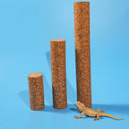 Natural Cork Climbing Pole – Eco-friendly Terrarium Stick for Reptile Pets