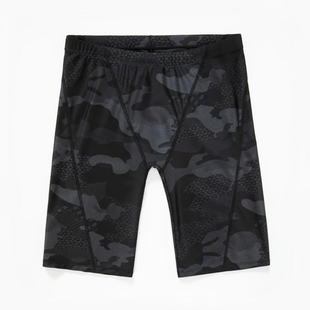 Camouflage Swim Trunks – Breathable Loose-fit Boardshorts for Men