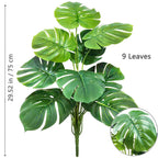 Artificial Tropical Leaf Plant – 60-103cm Potted Faux Greenery for Home Decor