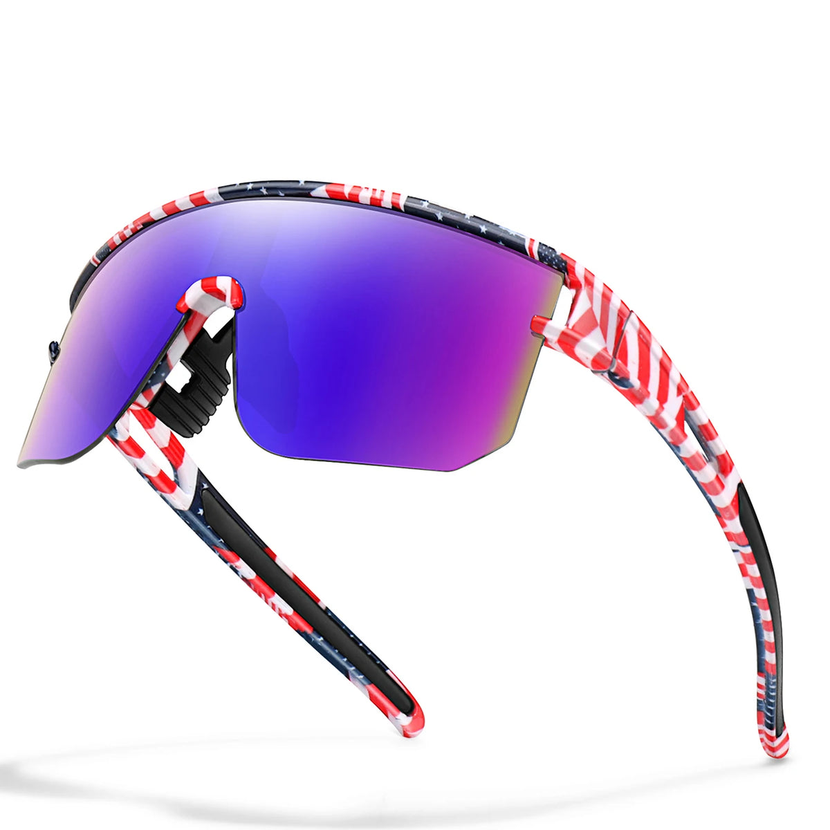 Kids Sport Cycling Sunglasses – UV400 Youth Eyewear for Outdoor Bike Baseball