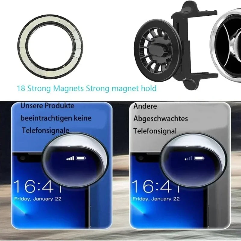 Magnetic Air Vent Phone Holder – Car Mount for Mercedes Benz Vehicles