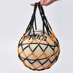 Nylon Mesh Sports Carry Bag – Ball Storage Net for Youth Basketball Soccer