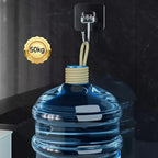 Transparent Adhesive Hooks – Heavy Duty Acrylic for Kitchen and Bathroom Wall