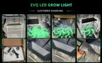 Full Spectrum LED Grow Light – 850W Quiet Fanless Panel for 5x5FT Indoor Plants