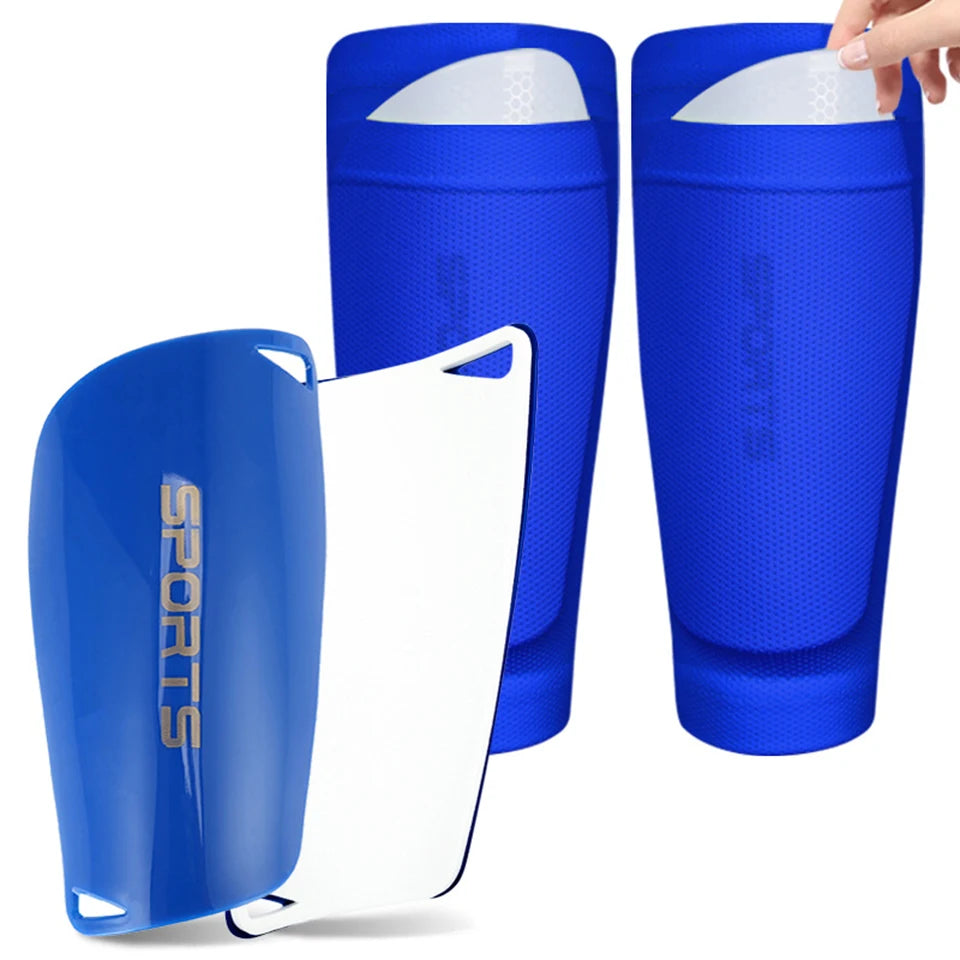 Soccer Shin Guard Socks – EVA Cushion Protection for Kids and Youth Sports