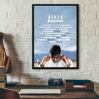 Ninho Rapper Wall Poster – Self-Adhesive Waterproof Art for Room Decor