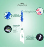 Silicone Interdental Brushes – Soft Dental Cleaning Tools for Oral Care