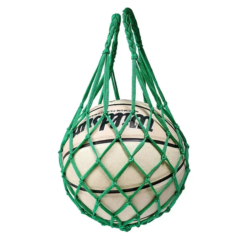 Nylon Mesh Ball Bag – Heavy Duty Drawstring Tote for Outdoor Sports