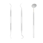 Stainless Steel Dental Tool Set – Professional Exam Kit for Oral Hygiene