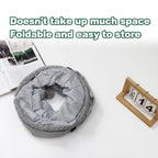 Collapsible Suede Cat Tunnel – Interactive Play Tube for Large Pets