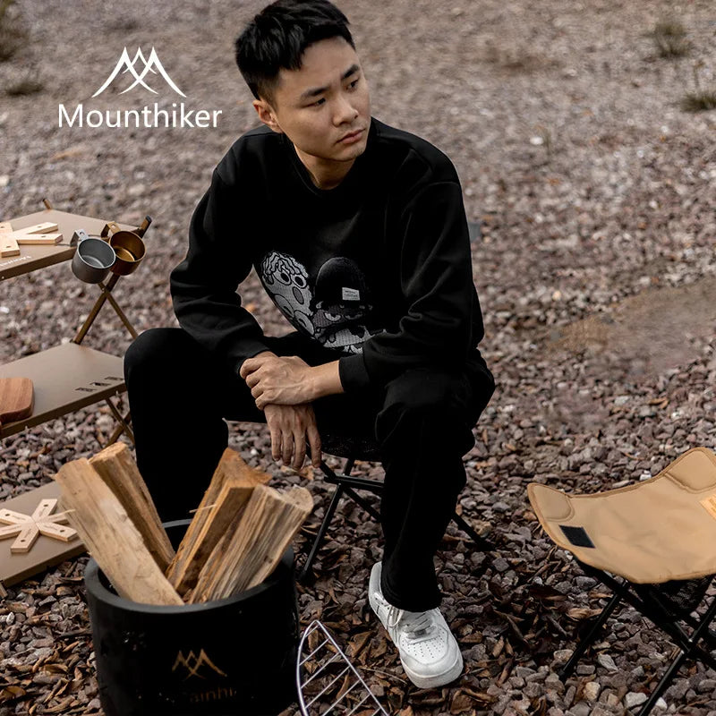 Ultralight Folding Camping Chair – Portable Aluminum Moon Chair for Outdoor Hiking