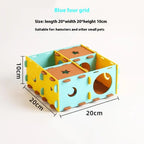 Felt Maze Hideout – Removable Tunnel Nest for Hamsters and Small Pets