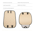 Universal PU Leather Car Seat Cover – Minimalist Soft Cushion for Auto Interior