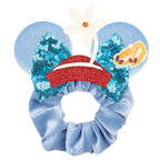Velvet Sequin Mouse Ear Scrunchies – Elastic Hair Accessories for Kids Party