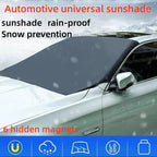Magnetic Windshield Snow Cover – Waterproof Sun Shade for Winter Car Protection