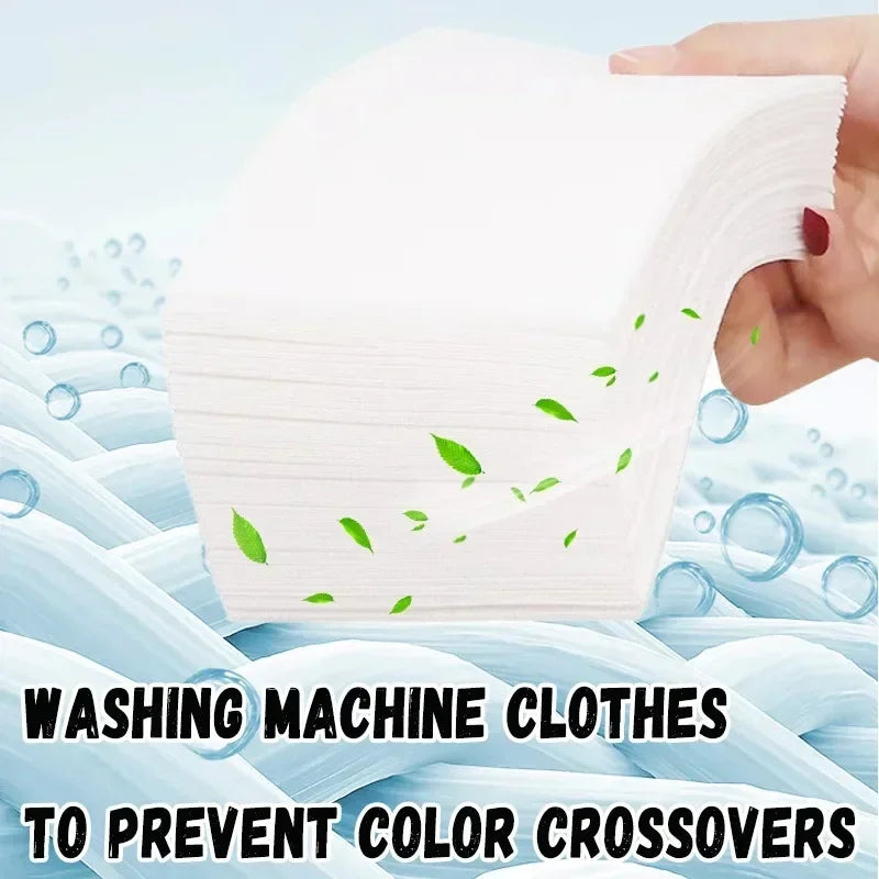 Laundry Color Catcher Sheets – Anti-Staining Paper for Washing Clothes