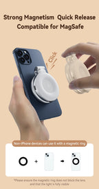Magnetic Phone Camera Grip – Ergonomic Handheld Stabilizer for Content Creation