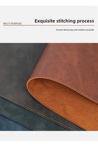 Large PU Leather Desk Pad – Waterproof Protective Mat for Office Gaming
