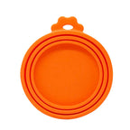 Silicone Pet Food Can Lids and Spoon – Airtight Seal for Dog and Cat Storage