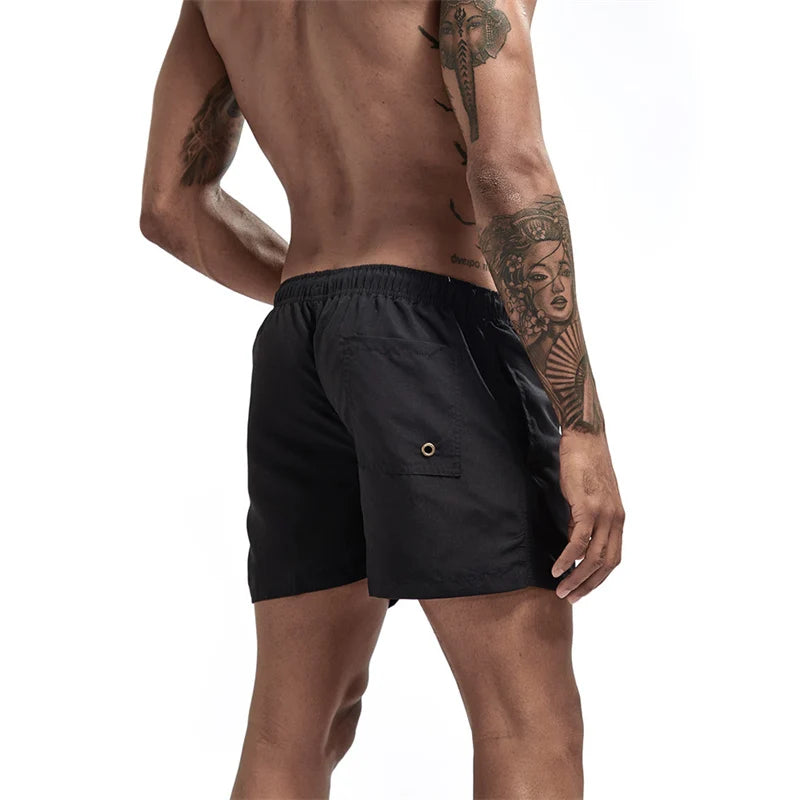 Mens Quick Dry Swim Trunks – Lightweight Beach Shorts for Summer Swimming