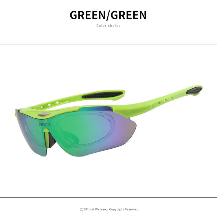 Photochromic Cycling Sunglasses – Polarized UV400 Eyewear for Outdoor Sports