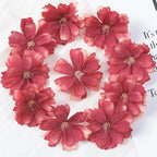 Artificial Cherry Blossom Heads – Silk Floral Decor for Weddings and DIY