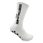 Anti-Slip Athletic Socks – Cotton Grip Crew for Soccer and Basketball