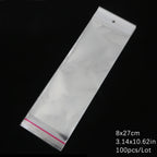 Self-Sealing Cellophane Bags – Transparent Adhesive Packaging for Gifts and Treats