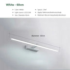 Modern LED Wall Mirror Light – Waterproof Bathroom Vanity Lamp for Makeup