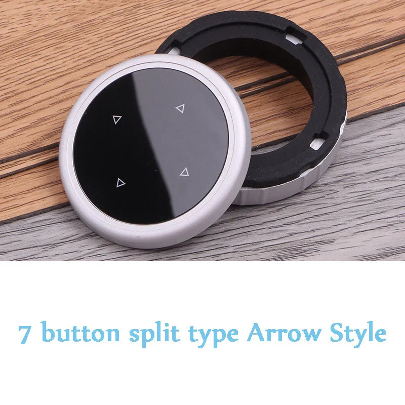 IDrive Multimedia Button Decals – Adhesive Interior Trim for BMW Models