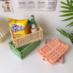 Foldable Storage Crate – Collapsible Organizer for Toys and Desk Supplies