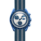 20mm Nylon Watch Strap – Durable Sport Bracelet for Swatch x Omega MoonSwatch